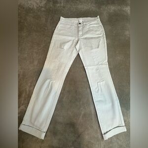 VENUS White Straight Leg Jeans Sz US 4 Cotton like new